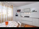 Apartments Sjajna - garden: A1(8) Jelsa - Island Hvar  - Apartment - A1(8): kitchen and dining room
