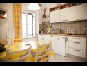Apartments Ivica - 40 m from beach: A1(4), A2(2+1) Jelsa - Island Hvar  - Apartment - A1(4): kitchen and dining room