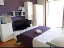 Apartments Dioniza - 150 m from beach: A1(2+2), A2(3), A3(2+2) Jelsa - Island Hvar  - Apartment - A1(2+2): living room