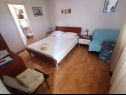 Apartments Marija2  - close to the center: A1 Veliki(5), A2 Mali(2) Jelsa - Island Hvar  - Apartment - A2 Mali(2): bedroom