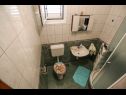 Apartments and rooms Marlene - 50 m from sea: A1(2+1), R3(2), R4(2), R5(2) Milna (Hvar) - Island Hvar  - Apartment - A1(2+1): bathroom with toilet