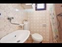 Apartments Mateo - by the beach; A1 Delia(5), A2 Mateo(4), A3 Mini(3+2) Cove Skozanje (Gdinj) - Island Hvar  - Croatia - Apartment - A2 Mateo(4): bathroom with toilet
