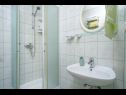 Apartments Gold - 300 m from beach: A1(2), A2(3+1) Stari Grad - Island Hvar  - Apartment - A1(2): bathroom with toilet
