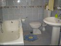 Apartments Nada A1(8), A2(8) Sucuraj - Island Hvar  - Apartment - A2(8): bathroom with toilet