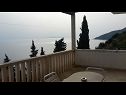 Apartments Dragomil - beautiful sea view: A1 (4), B2 (3), C3 (4), D4 (2) Sveta Nedjelja - Island Hvar  - Apartment - A1 (4): terrace view