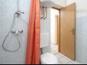 Apartments Josi - 200 m from sea: SA1(2), SA2(2), SA3(2), A5(4), SA6(2), A7(4) Vrboska - Island Hvar  - Studio apartment - SA2(2): bathroom with toilet