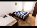 Apartments Sea View - 7 m from beach: A1(5+2) Cove Zarace (Gdinj) - Island Hvar  - Croatia - Apartment - A1(5+2): bedroom