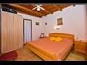 Apartments Kati - pure nature & serenity: A1(5) Cove Zarace (Milna) - Island Hvar  - Croatia - Apartment - A1(5): bedroom