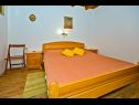Apartments Kati - pure nature & serenity: A1(5) Cove Zarace (Milna) - Island Hvar  - Croatia - Apartment - A1(5): bedroom