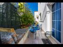 Apartments Mila - in blue: A1(4+2), A2(5+1), A3(4+2) Banjole - Istria  - Apartment - A2(5+1): terrace