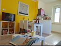 Apartments Rajka - 20 m from beach: Rajka(4) Koromacno - Istria  - Apartment - Rajka(4): dining room