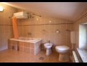 Apartments Rar - with nice garden: Ana (6+2) Koromacno - Istria  - Apartment - Ana (6+2): bathroom with toilet