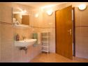 Apartments Rar - with nice garden: Ana (6+2) Koromacno - Istria  - Apartment - Ana (6+2): bathroom with toilet