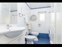 Apartments Robi 1 - sea view: A1 sea view(4+1) Liznjan - Istria  - Apartment - A1 sea view(4+1): bathroom with toilet