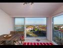 Apartments Robi 1 - sea view: A1 sea view(4+1) Liznjan - Istria  - Apartment - A1 sea view(4+1): terrace