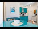 Apartments Fimi- with swimming pool A1 Blue(2), A2 Green(4) Medulin - Istria  - Apartment - A1 Blue(2): kitchen and dining room