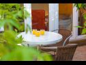 Apartments Orange - garden terrace : SA1(2+1) Medulin - Istria  - Studio apartment - SA1(2+1): terrace