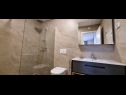 Apartments Mark - 100 m from sea: A1 pool(6), A2 pool(6), A3(6), A4(6), A5(6), A6(6) Medulin - Istria  - Apartment - A3(6): bathroom with toilet