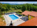 Holiday home VladimirG - surrounded by nature: H(8+2) Nedescina - Istria  - Croatia - swimming pool