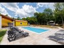 Holiday home VladimirG - surrounded by nature: H(8+2) Nedescina - Istria  - Croatia - swimming pool