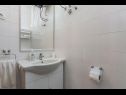 Apartments Neva - great location: SA1 prizemlje (2+1), SA2 Skalinada (2+1), A3 prvi kat do ulice (2+1), A4 prvi kat do vrta (4), A5(2+2) Novigrad - Istria  - Studio apartment - SA1 prizemlje (2+1): bathroom with toilet