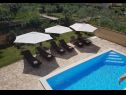 Holiday home Draga - with pool: H(8+2) Pula - Istria  - Croatia - H(8+2): swimming pool