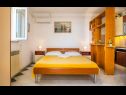 Apartments and rooms Gracia - with great view: SA1(2), SA2(2), A3-mansarda(4), R4(2) Rabac - Istria  - Studio apartment - SA2(2): bedroom