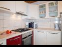 Apartments and rooms Gracia - with great view: SA1(2), SA2(2), A3-mansarda(4), R4(2) Rabac - Istria  - Apartment - A3-mansarda(4): kitchen