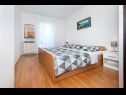  Marija - 500 m from beach: A1-Prvi kat (4), A2-Treći kat(4) Rovinj - Istria  - Apartment - A1-Prvi kat (4): bedroom