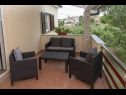 Apartments Roma - with terrace : A1(4) Valbandon - Istria  - Apartment - A1(4): terrace
