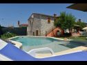 Rooms Stanza Diniano - with pool: 1 - R1 Lavanda(2), 2 - R2 Mendula(2), 3 - R3 Ruzmarin(3) Vodnjan - Istria  - swimming pool