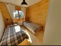 Holiday home Laura - wooden house: H(4+2) Dreznica - Continental Croatia - Croatia - H(4+2): bedroom