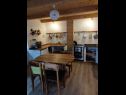 Apartments Mimi - countryside cottage: A1(2) Plaski - Continental Croatia - Apartment - A1(2): kitchen and dining room