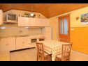 Apartments Lukovac - directly at the beach: A1(6), A2(2+2) Blato - Island Korcula  - Apartment - A2(2+2): kitchen and dining room
