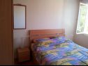 Apartments Mila - 80 m from the beach: A1(6) Brna - Island Korcula  - Apartment - A1(6): bedroom