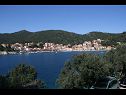 Apartments Robert - 5m from the sea: A1(2+2), A2(4+2) Brna - Island Korcula  - Apartment - A2(4+2): view
