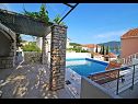 Holiday home Gradina 1 - private pool: H(10+2) Cove Gradina (Vela Luka) - Island Korcula  - Croatia - H(10+2): swimming pool