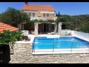 Holiday home Gradina 1 - private pool: H(10+2) Cove Gradina (Vela Luka) - Island Korcula  - Croatia - H(10+2): house