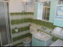 Apartments Liza - 80 M from the sea : SA1(2), A2(2+1), A3(3) Korcula - Island Korcula  - Apartment - A3(3): bathroom with toilet