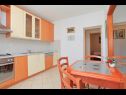Apartments Jakica - family apartment with garden terrace A1 Mate(6+2) Korcula - Island Korcula  - Apartment - A1 Mate(6+2): kitchen and dining room
