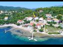 Apartments Relax - 50 m from sea: A1(2+2) Lumbarda - Island Korcula  - house