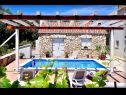 Holiday home Villa Barakokula - 3m from the sea H (8+2) Lumbarda - Island Korcula  - Croatia - swimming pool