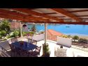 Apartments Sunny - 50 m from sea: A2(4+1) Lumbarda - Island Korcula  - terrace