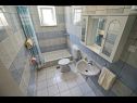 Apartments Sunny - 50 m from sea: A2(4) Lumbarda - Island Korcula  - Apartment - A2(4): bathroom with toilet