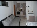 Apartments Krila - cozy and seaview : A1(2+2), A2(2+1), A3(4+1) Lumbarda - Island Korcula  - Apartment - A1(2+2): living room