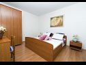 Apartments Dijana - 20m from the sea A1 Antica(4+1), A2 Diana(2+1), A3 Mirela(2+1) Prigradica - Island Korcula  - Apartment - A2 Diana(2+1): bedroom