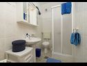 Apartments Dijana - 20m from the sea A1 Antica(4+1), A2 Diana(2+1), A3 Mirela(2+1) Prigradica - Island Korcula  - Apartment - A3 Mirela(2+1): bathroom with toilet