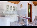 Apartments Ante - 50m from beach; A6(4+1), SA8(2+1) Priscapac - Island Korcula  - Studio apartment - SA8(2+1): kitchen and dining room