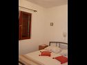 Apartments Desa - 10 m from the beach : A1-Mali(2), A2-Veliki(3) Prizba - Island Korcula  - Apartment - A1-Mali(2): bedroom