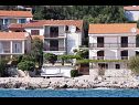 Apartments Petar - by the sea; A1(6+2) Prizba - Island Korcula  - house